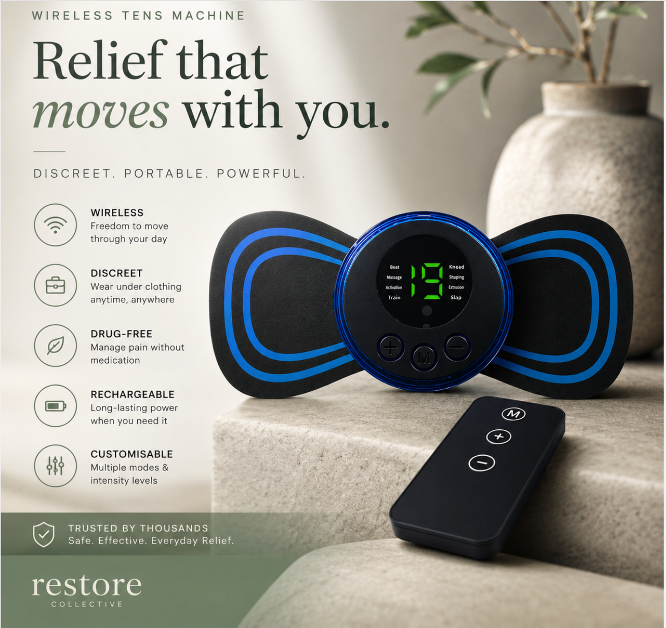 Wireless TENS Machine